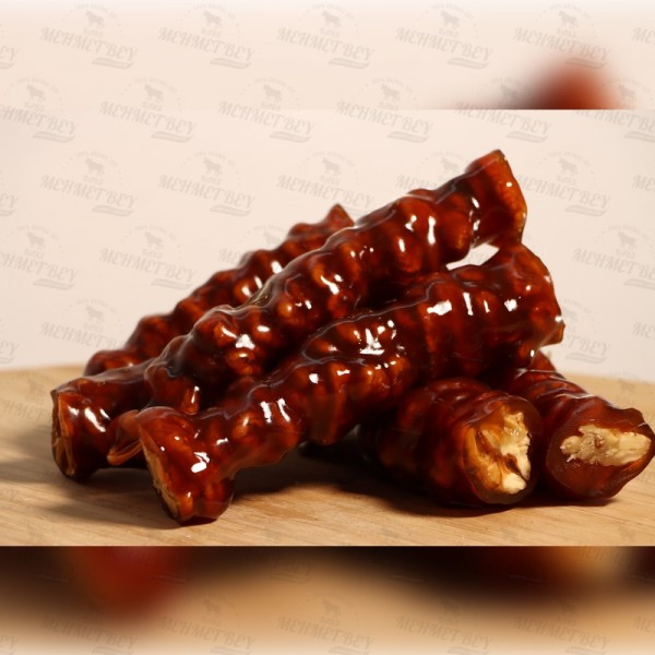 Duble Cevizli Sucuk 1 Kg – Geleneksel, Tatlı ve Cevizli Lezzet